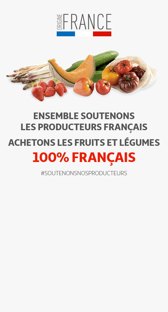 Ensemble soutenons les producteurs français