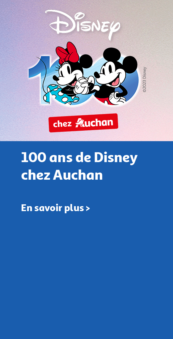 100 ans de Disney chez Auchan